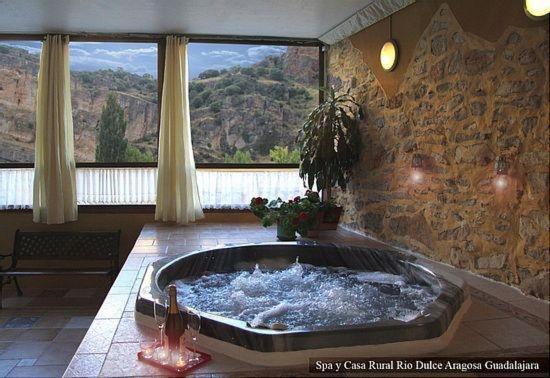 Spa Y Casa Rural Rio Dulce Aragosa Eksteriør billede