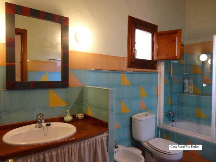 Spa Y Casa Rural Rio Dulce Aragosa Eksteriør billede